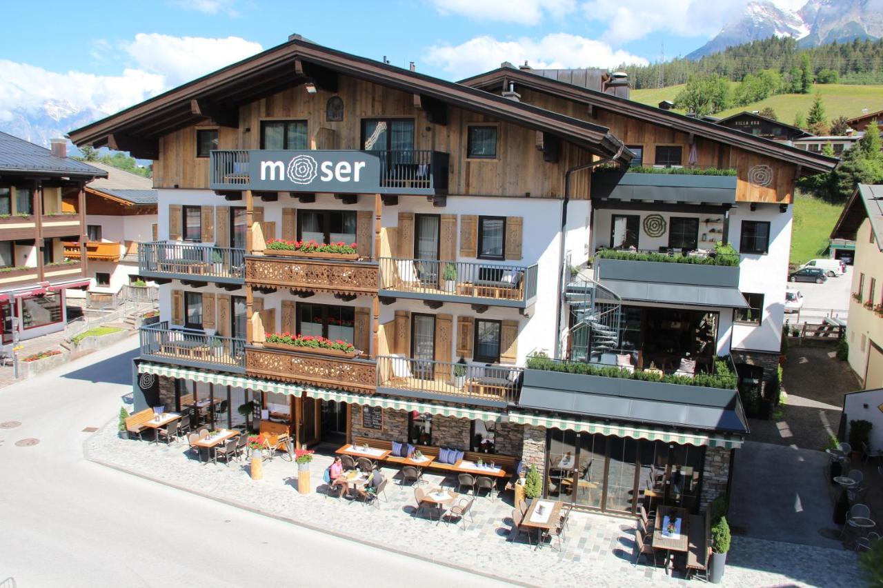 Moser-Hochkoenig Genuss Wirtshaus Hotel Maria Alm am Steinernen Meer Bagian luar foto